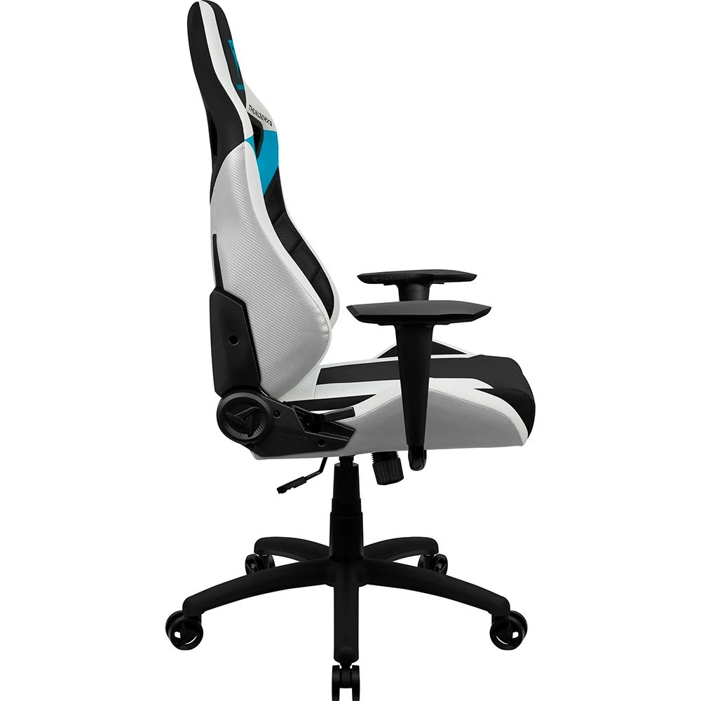 Cadeira Gamer ThunderX3 XC3, Até 120Kg, Reclinável, Com Almofadas, Cilindro de Gás Classe 4, Preta e Azul - 78313 - view 4