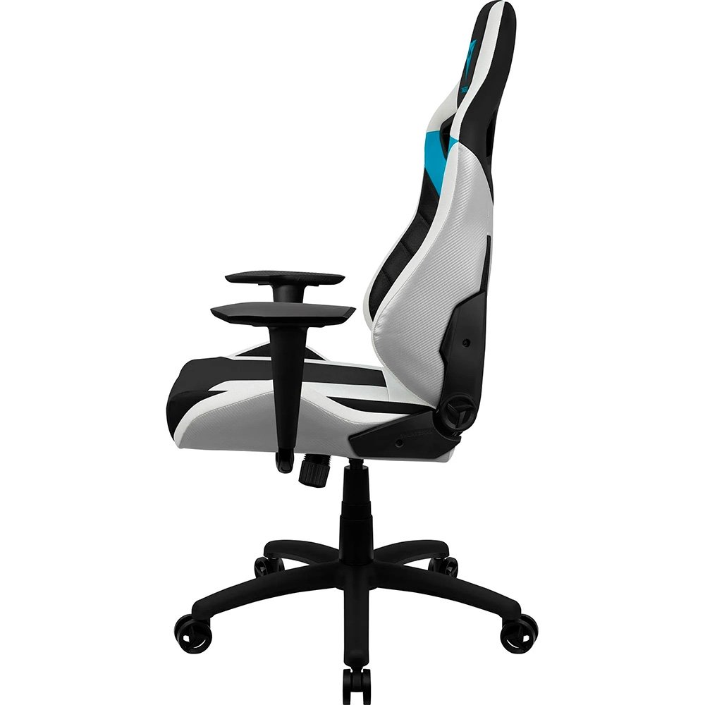 Cadeira Gamer ThunderX3 XC3, Até 120Kg, Reclinável, Com Almofadas, Cilindro de Gás Classe 4, Preta e Azul - 78313 - view 5