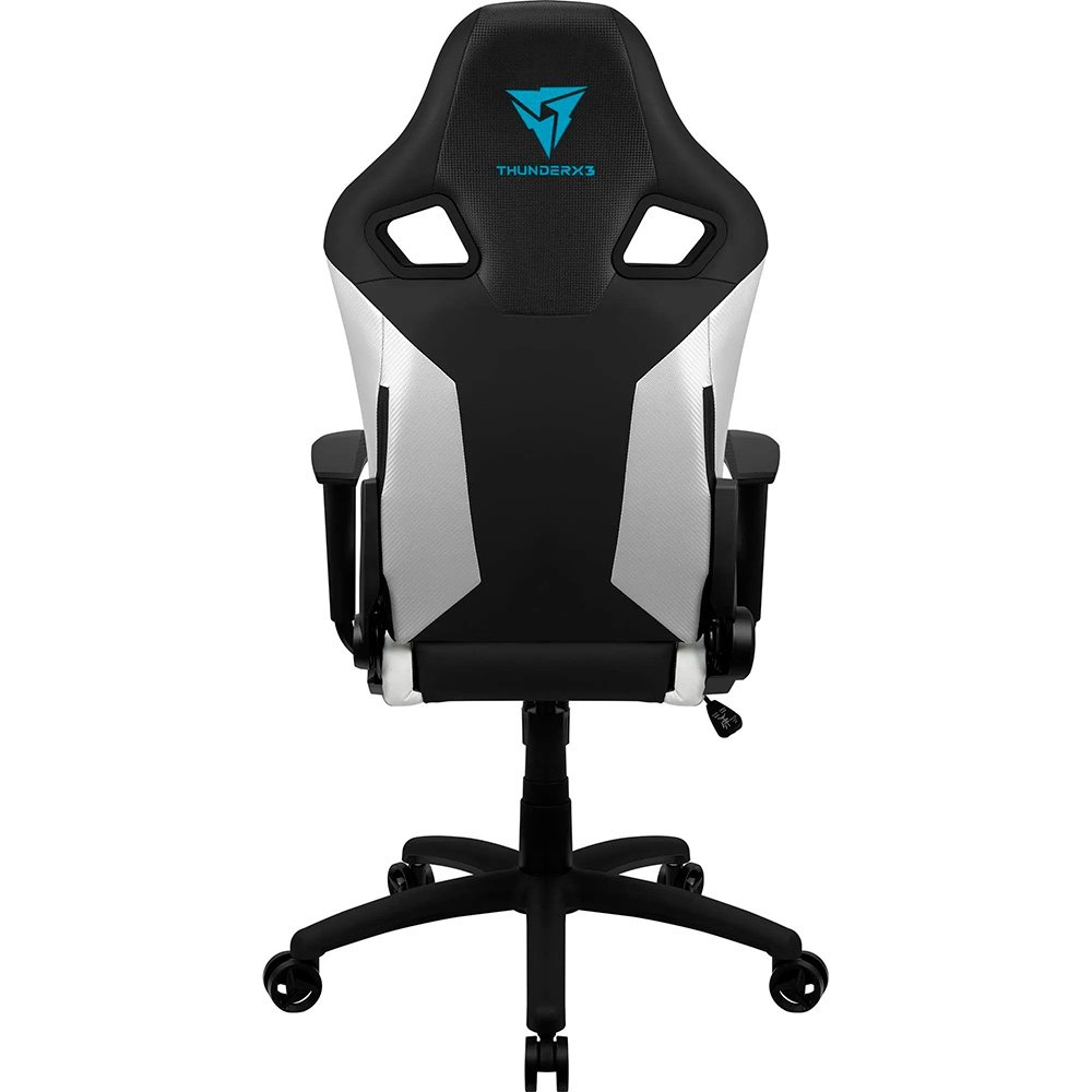 Cadeira Gamer ThunderX3 XC3, Até 120Kg, Reclinável, Com Almofadas, Cilindro de Gás Classe 4, Preta e Azul - 78313 - view 6