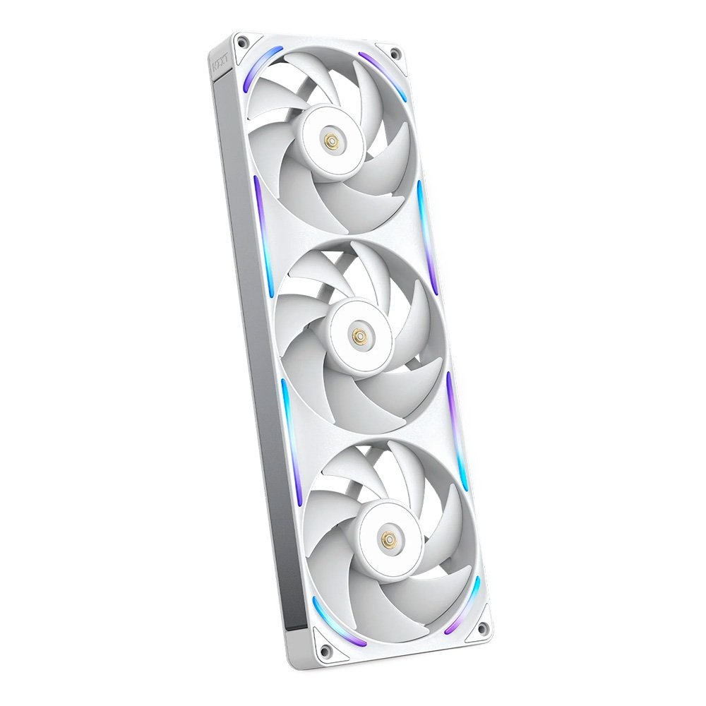 Ventoinha NZXT F360X Performance, 120mm, PWM, RGB, 3x Single-Frame, Branco - RF-U36PN-W1 4