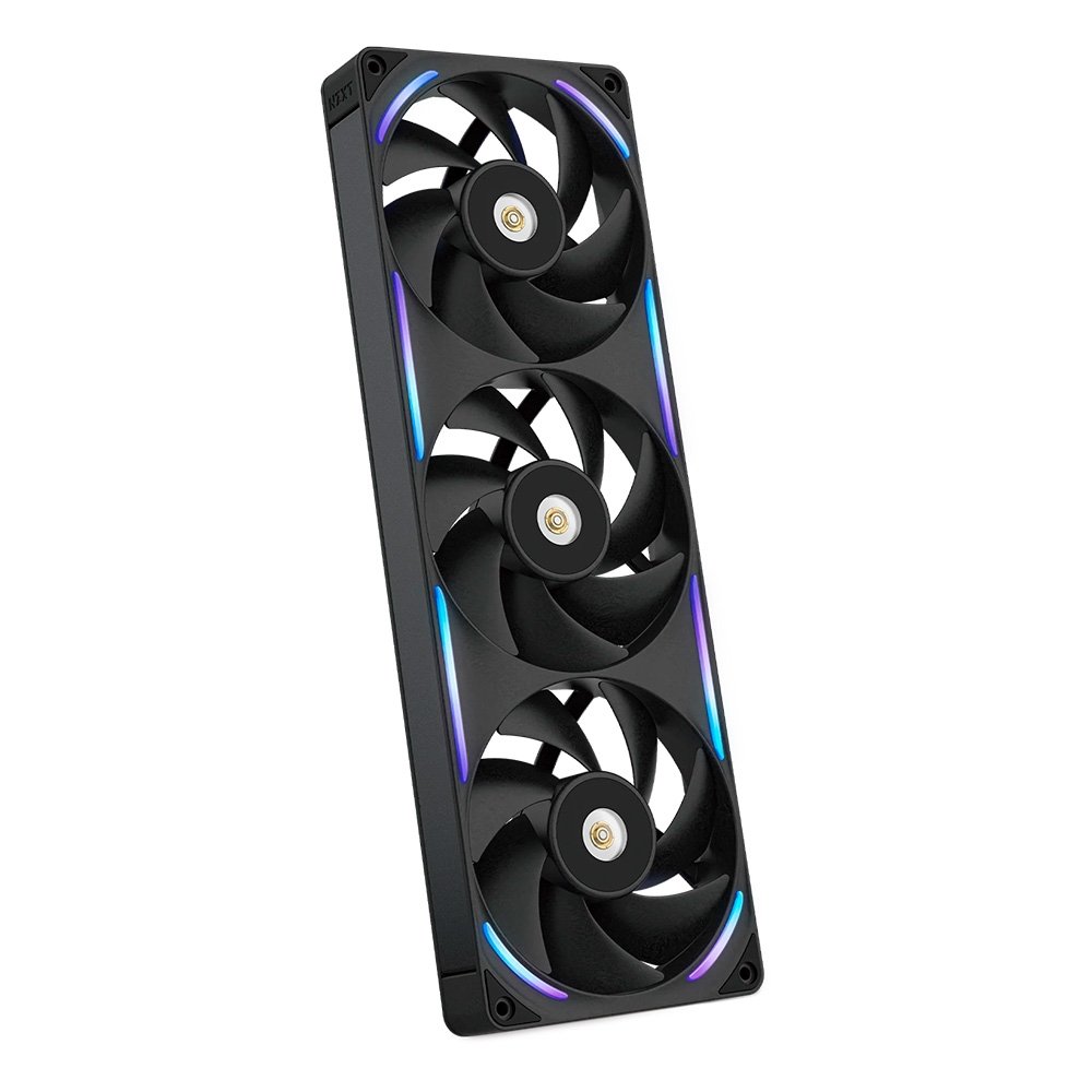 Ventoinha NZXT F360X Performance, 120mm, PWM, RGB, 3x Single-Frame, Preto - RF-U36PN-B1 5