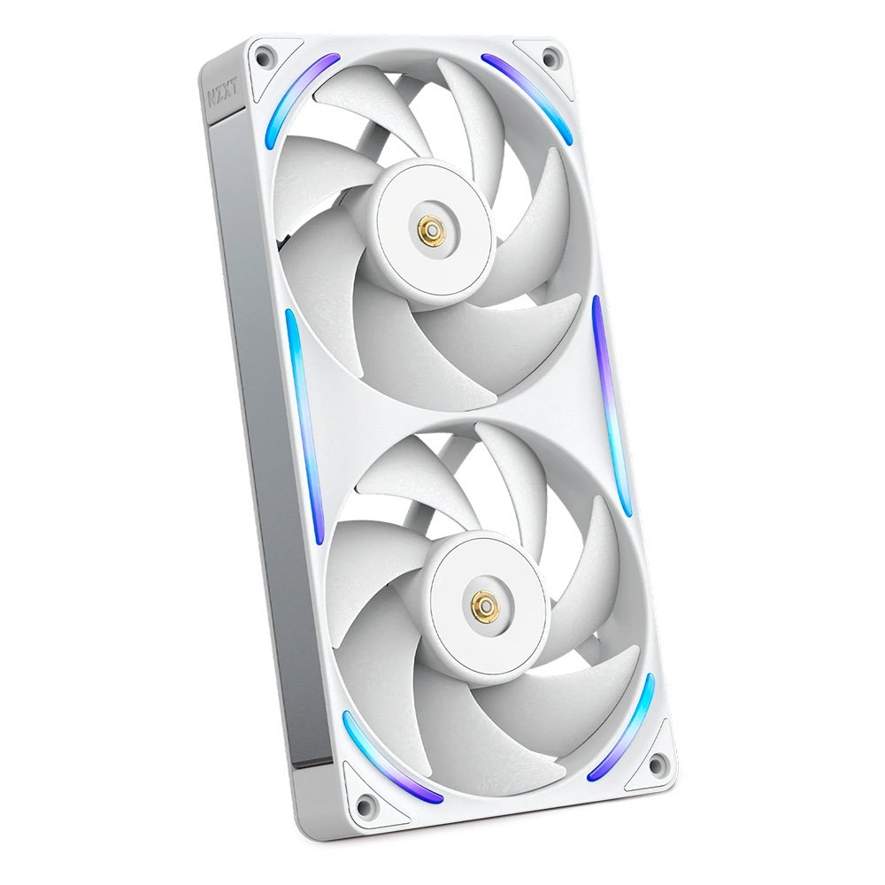 Ventoinha NZXT F240X Performance, 120mm, PWM, RGB, 2x Single-Frame, Branco - RF-U24PN-W1 5