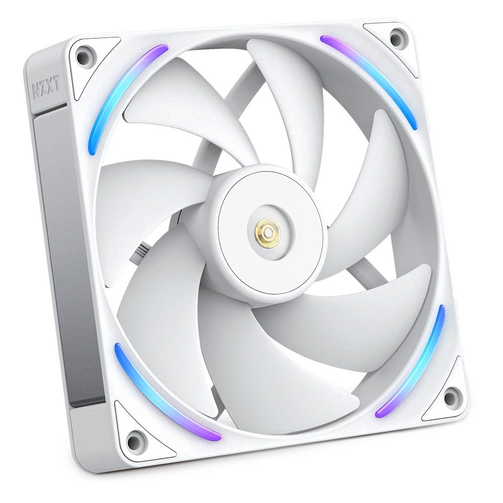 Ventoinha NZXT F140X Performance, 140mm, PWM, RGB, Branco - RF-U14PN-W1 - view 2