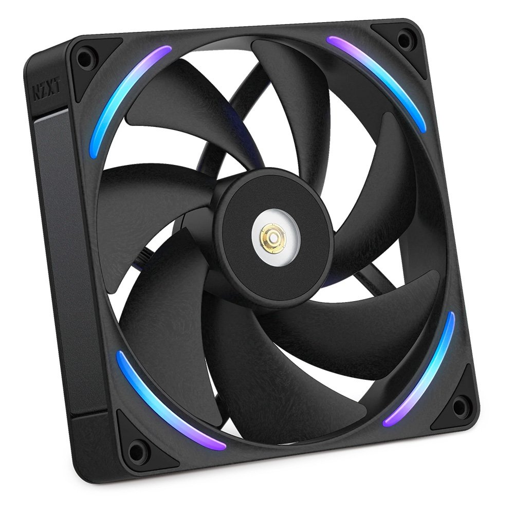 Ventoinha NZXT F140X Performance, 140mm, PWM, RGB, Preto - RF-U14PN-B1 - view 2