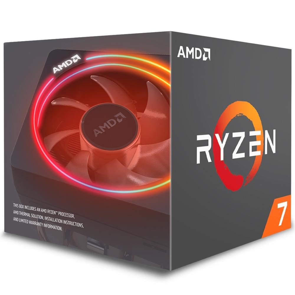 【在庫僅少】 Cooler 2700X 7 Ryzen AMD Processador Wraith KaBuM! | Prism CPU