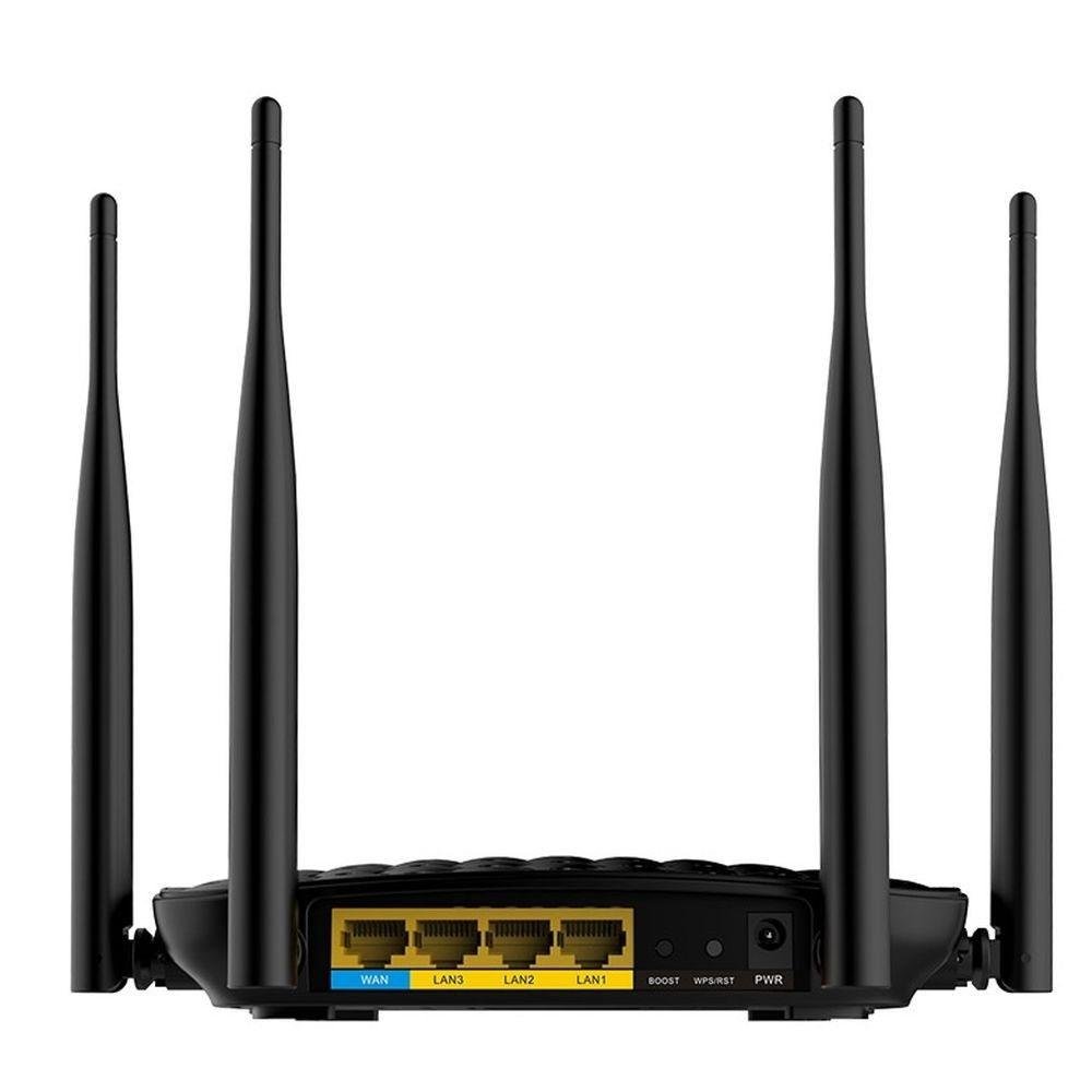 Roteador Tenda Wireless Dual Band, 1200Mpbs, 4 Antenas, High-Power - AC6
