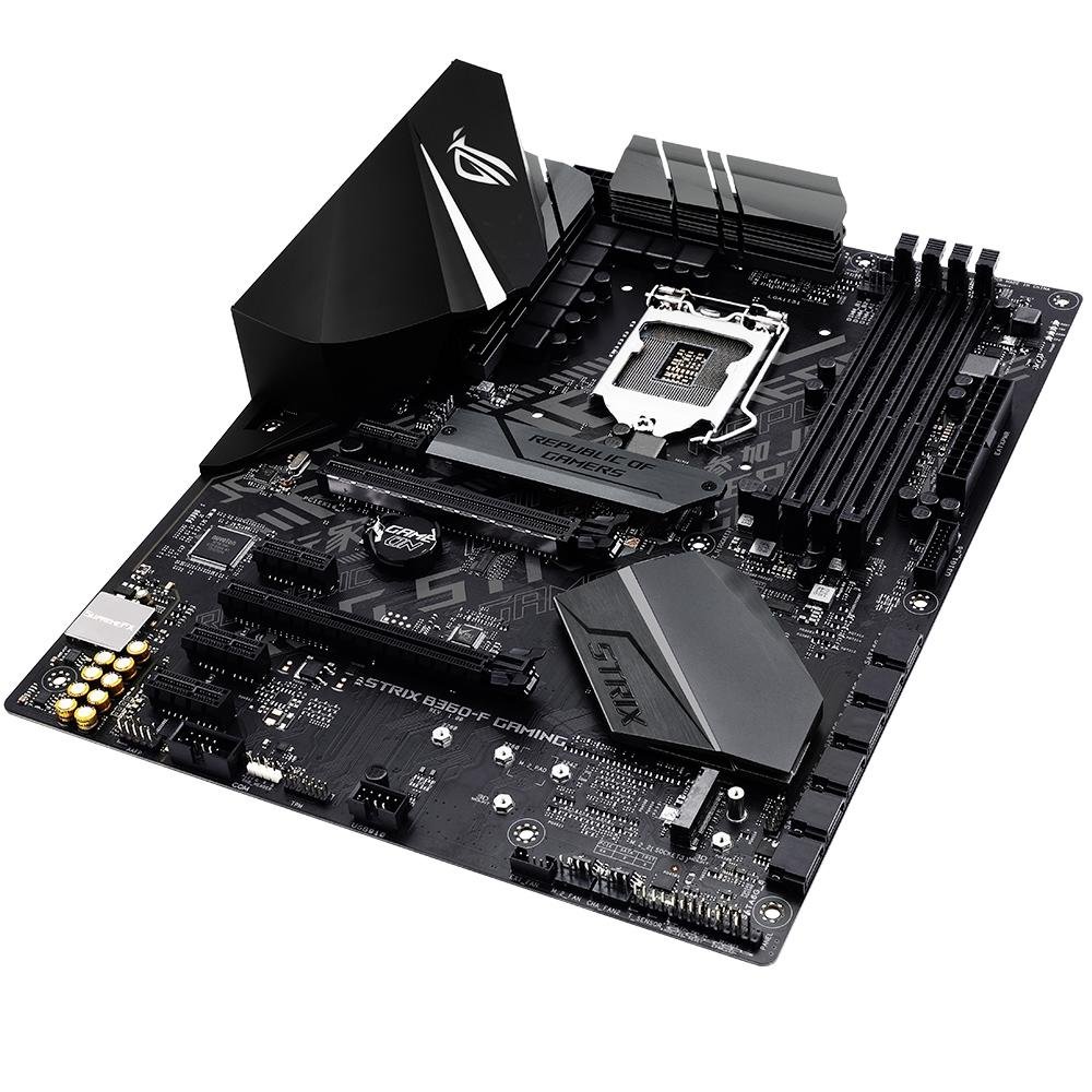 Imagem 4 de 11 do produto Placa-Mãe Asus ROG Strix B360-F Gaming, Intel LGA 1151, ATX, DDR4