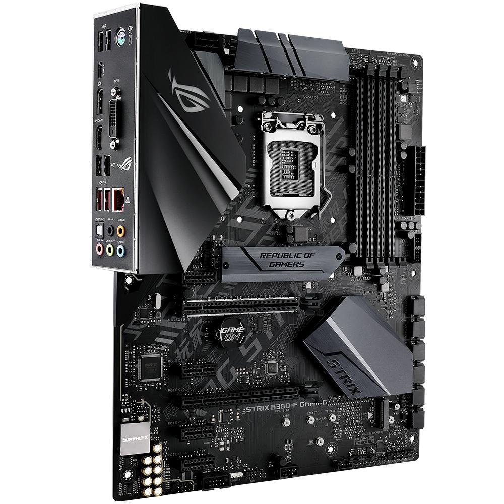Imagem 5 de 11 do produto Placa-Mãe Asus ROG Strix B360-F Gaming, Intel LGA 1151, ATX, DDR4