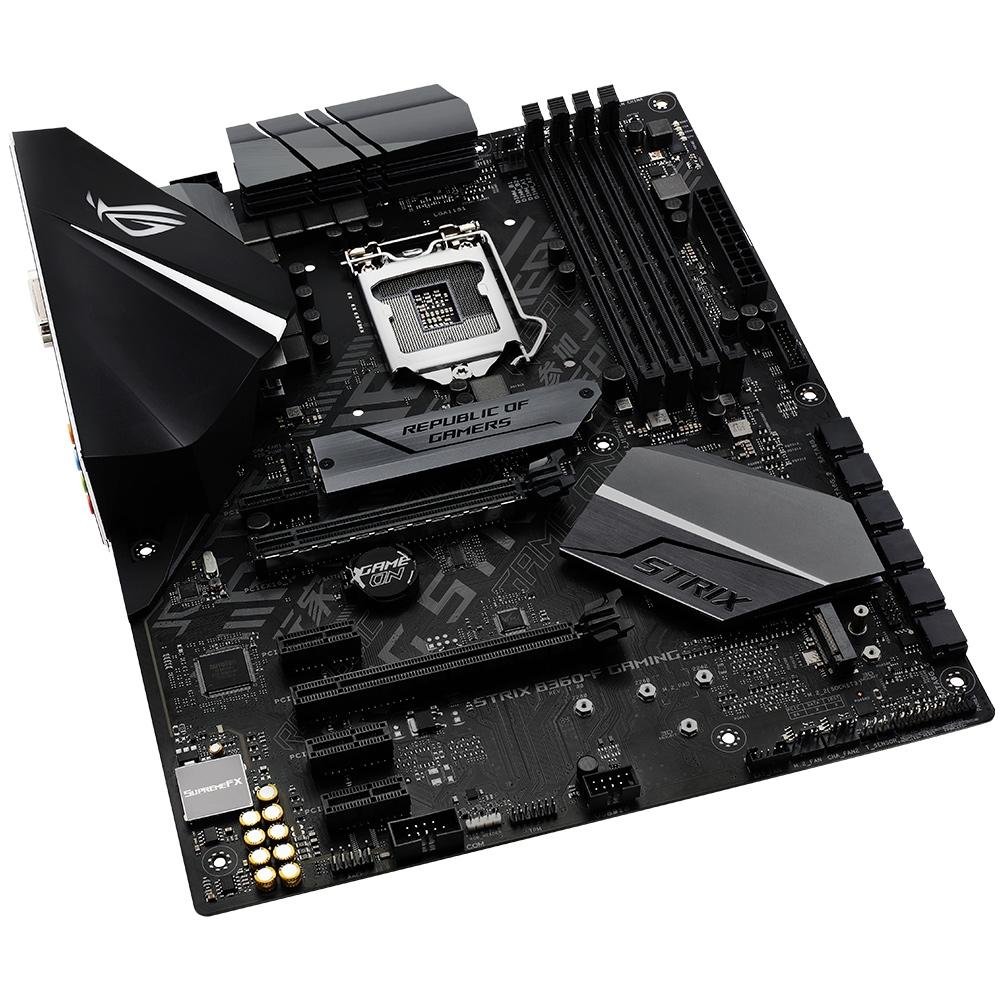 Imagem 7 de 11 do produto Placa-Mãe Asus ROG Strix B360-F Gaming, Intel LGA 1151, ATX, DDR4