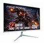 Monitor Gamer Rise Mode Prime 27", QHD, 240Hz, 1ms, IPS, FreeSync, HDR 400, HDMI e DisplayPort, Branco - RM-MOG-27F2402K-W