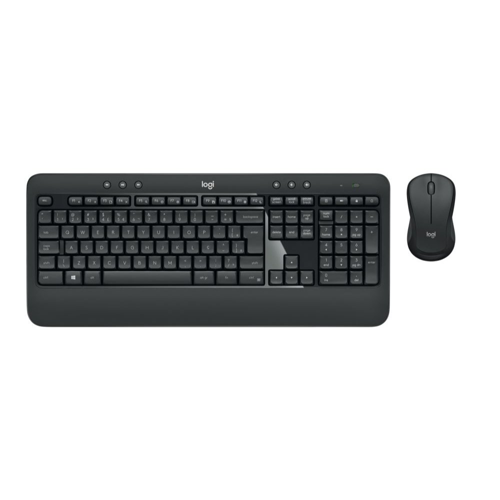 Teclado e Mouse Logitech MK540 Advanced Sem Fio Multimídia Tecnologia Unifying Cinza ABNT2 - 920-008674 Teclado e Mouse Logitech MK540 Advanced Sem Fio Multimídia Tecnologia Unifying Cinza ABNT2 - 920-008674