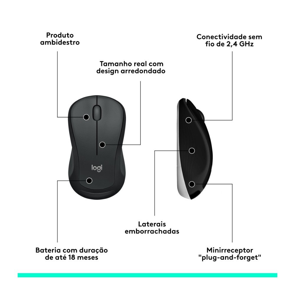 Teclado e Mouse ( Balão.info) MK540 Advanced Sem Fio Multimídia Tecnologia Unifying Cinza ( Balão.info) - 920-( Balão.info - foto 8