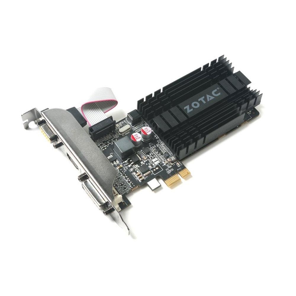 Placa de Vídeo Zotac GT 710 1GB ZT-71304-20L | KaBuM!