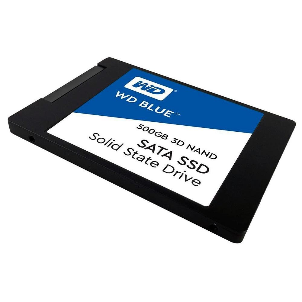 WD BLUE Solid State Drive Disque SSD ３D NAND  WD 内蔵SSD 2.5インチ  500GB  　2.5"-7mm SSD Western Digital Blue de 250 GB para Armazenamento Interno SATA
