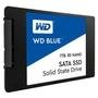 SSD WD Blue SATA, 1TB, 2.5", Leitura: 560MB/s e Gravação: 530MB/s, Preto - WDS100T2B0A