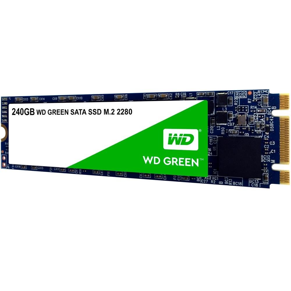SSD 240 GB WD Green, M.2, Leitura: 545MB/s - WDS240G2G0B | KaBuM!