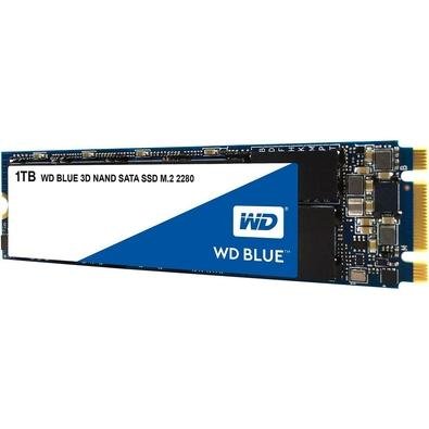 SSD 1 TB WD Blue, M.2, Leitura: 560MB/s e Gravação: 530MB/s