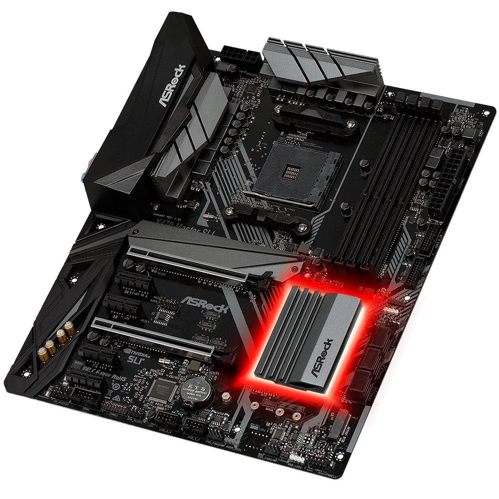 ASRock X470 Master SLI 48GBメモリ 2700X セット ASRock X470 Master