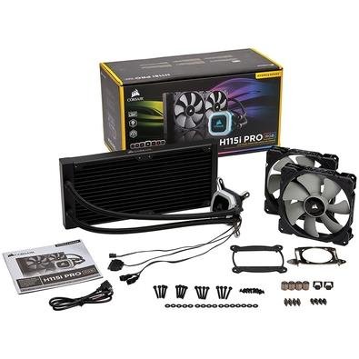 【代引き不可】 WaterCooler Corsair CW-9060032-WW Series Hydro RGB PRO H115i グラフィックボード・グラボ・ビデオカード