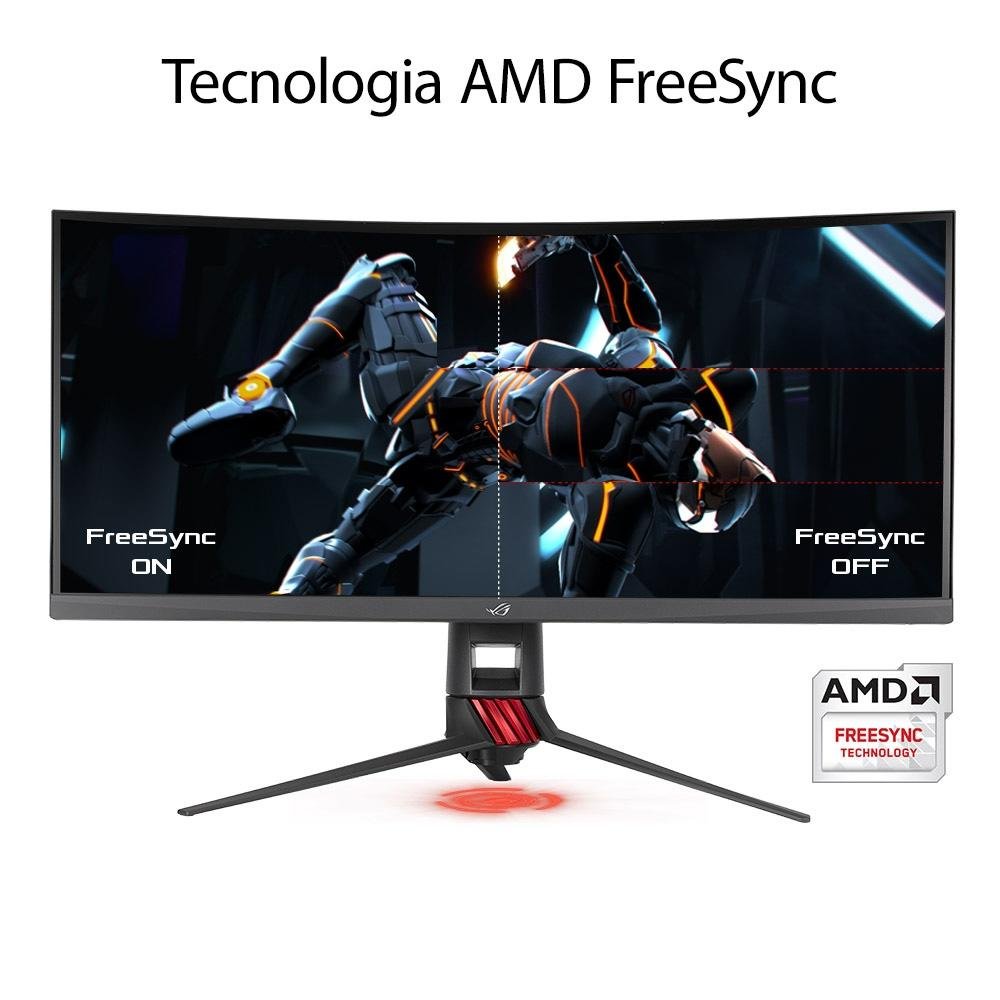 Monitor Gamer Asus ROG Strix 35' LED | KaBuM!