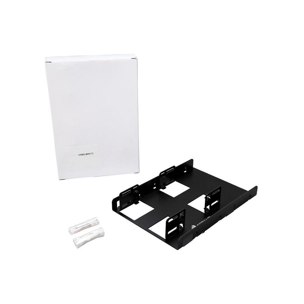 Imagem 6 de 6 do produto Suporte Corsair para até 2 SSDs, Preto - CSSD-BRKT2 3822633