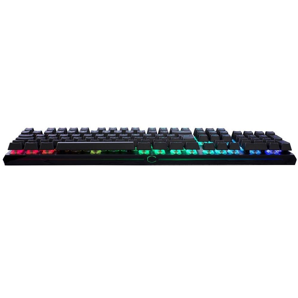 Teclado Mecânico Gamer Cooler Master MasterKeys MK750, RGB, Switch Cherry MX Blue, US - MK-750- GKCL2-US