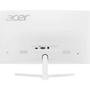Monitor Acer LED 23.6´ Widescreen Curvo, Full HD, HDMI/VGA, FreeSync, Branco - ED242QR WI