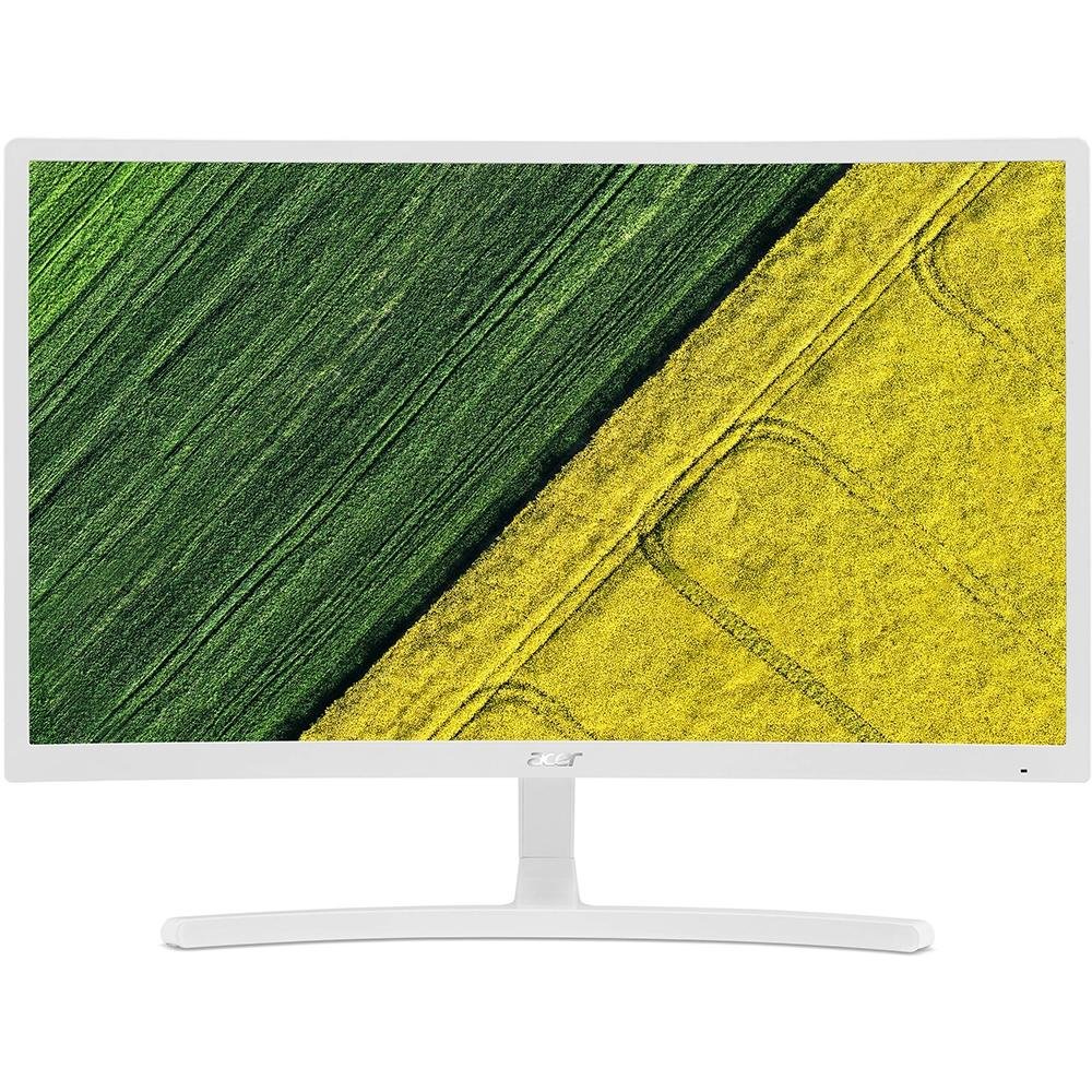 Monitor Acer LED 23.6´ Widescreen Curvo, Full HD, HDMI/VGA, FreeSync, Branco - ED242QR WI Monitor Acer LED 23.6´ Widescreen Curvo, Full HD, HDMI/VGA, FreeSync, Branco - ED242QR WI