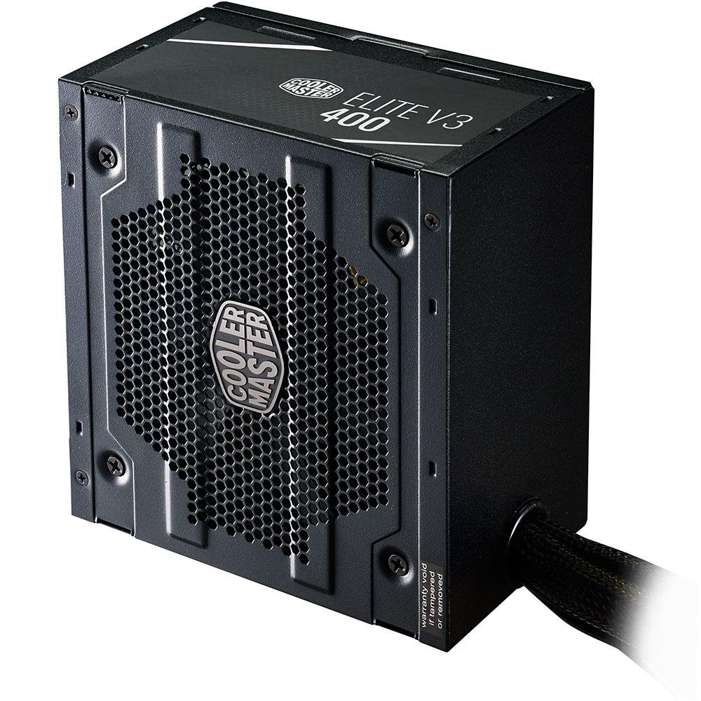 Imagem 3 de 10 do produto Fonte Cooler Master Elite V3, 400W, PFC Ativo - MPW-4001-ACAAN1