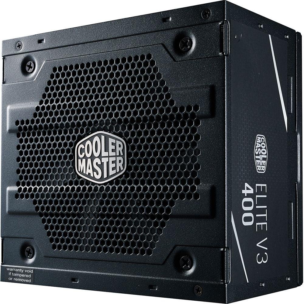 Imagem 2 de 10 do produto Fonte Cooler Master Elite V3, 400W, PFC Ativo - MPW-4001-ACAAN1