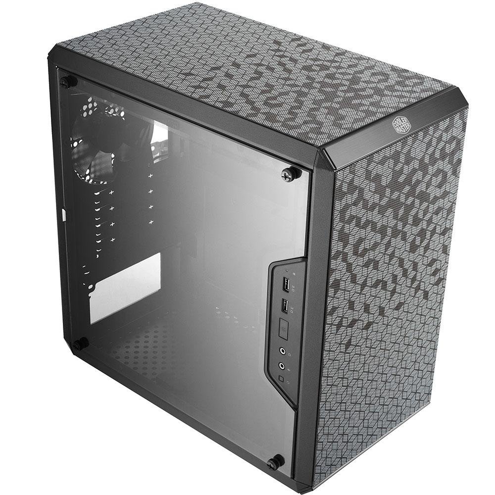 Imagem 4 de 15 do produto Gabinete Cooler Master MasterBox Q300L Mini Tower, Lateral em Acrílico - MCB-Q300L-KANN-S00