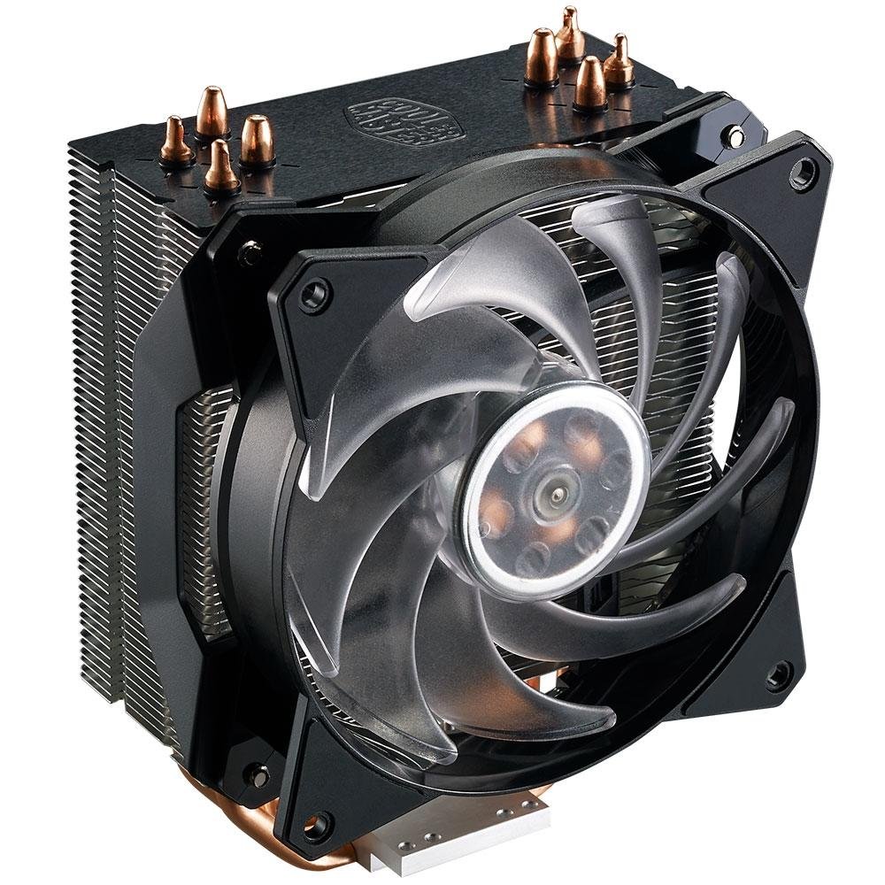 Imagem 13 de 13 do produto Air Cooler Cooler Master MasterAir MA410P, RGB, Intel/AMD, 120mm, Preto - MAP-T4PN-220PC-R1