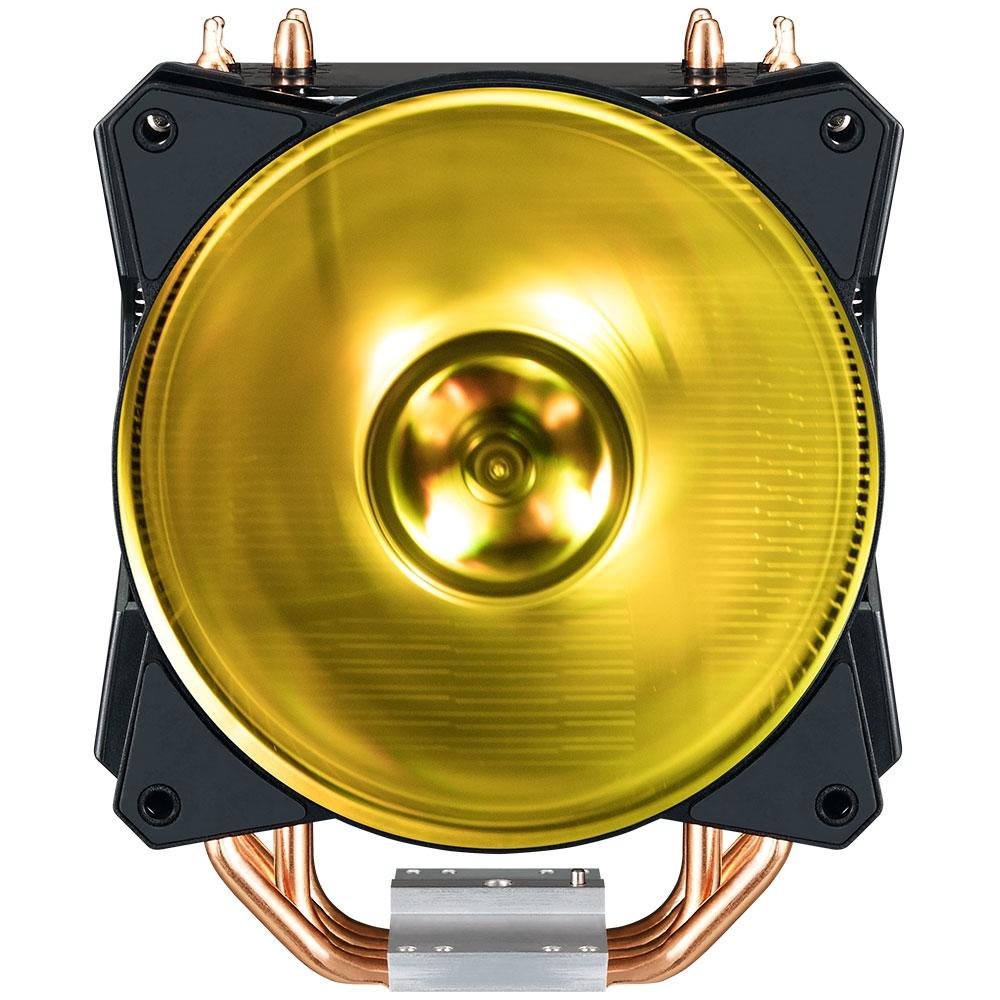 Imagem 4 de 13 do produto Air Cooler Cooler Master MasterAir MA410P, RGB, Intel/AMD, 120mm, Preto - MAP-T4PN-220PC-R1