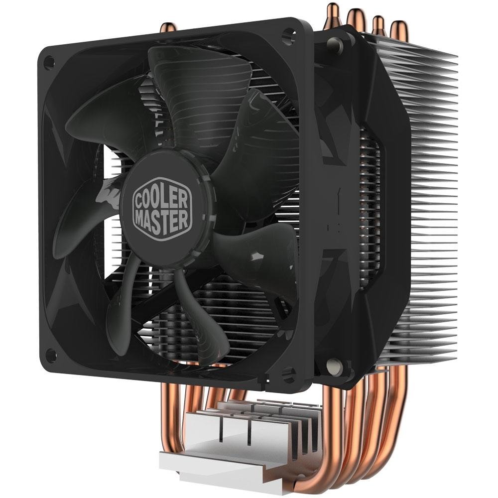 Air Cooler Cooler Master, AMD/ Intel, 92mm, Preto - Hyper H412R - RR-H412-20PK-R2 Air Cooler Cooler Master, AMD/ Intel, 92mm, Preto - Hyper H412R - RR-H412-20PK-R2