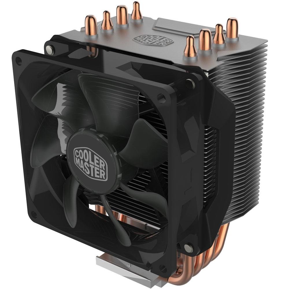 Air Cooler Cooler Master, AMD/ Intel, 92mm, Preto - Hyper H412R - RR-H412-20PK-R2 Air Cooler Cooler Master, AMD/ Intel, 92mm, Preto - Hyper H412R - RR-H412-20PK-R2
