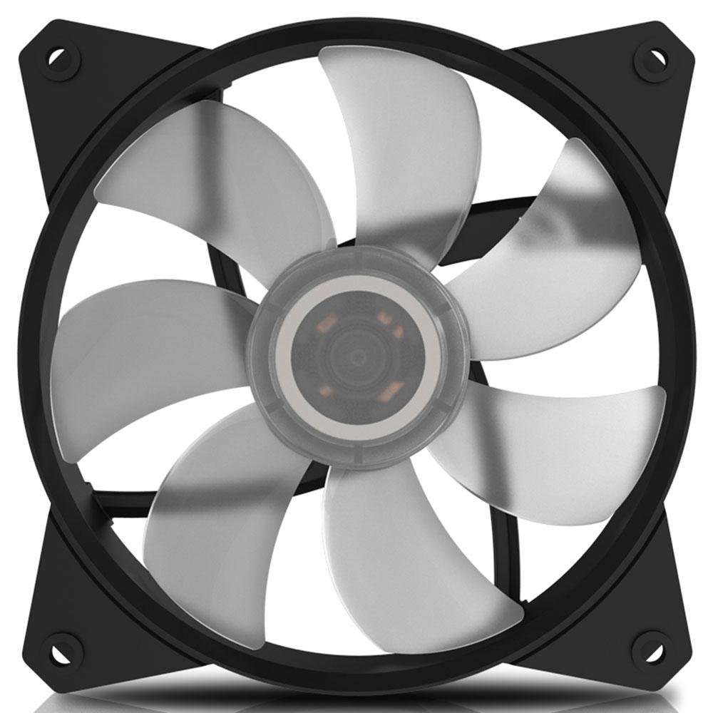 Imagem 4 de 4 do produto Ventoinha Cooler Master MasterFan MF120L, 120mm, RGB, Preto - R4-C1DS-12FC-R1