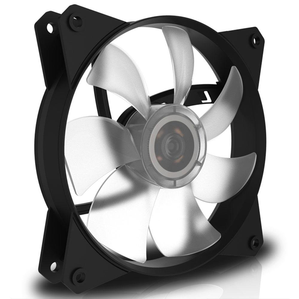 Imagem 3 de 4 do produto Cooler FAN Cooler Master MasterFan MF120L Branco - R4-C1DS-12FW-R1