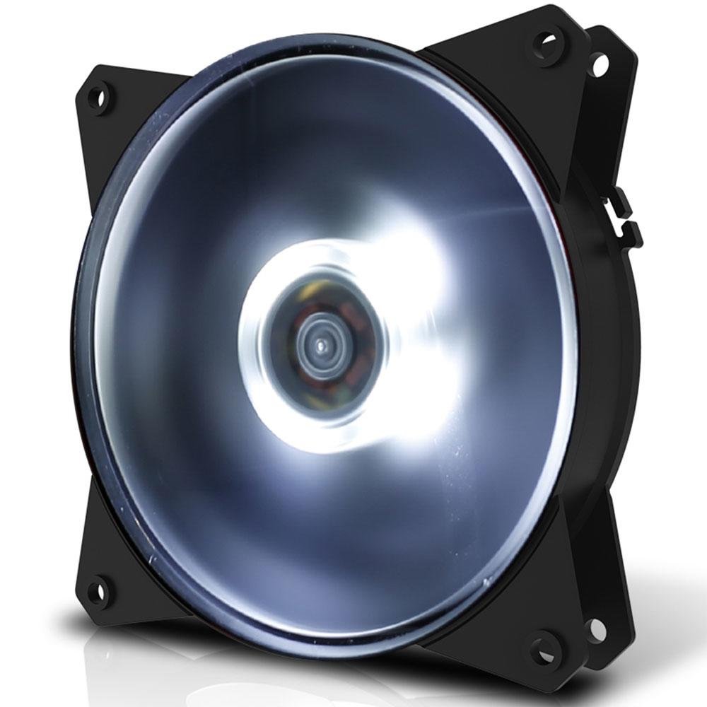 Imagem 4 de 4 do produto Cooler FAN Cooler Master MasterFan MF120L Branco - R4-C1DS-12FW-R1