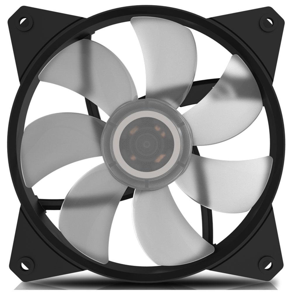 Imagem 2 de 4 do produto Cooler FAN Cooler Master MasterFan MF120L Branco - R4-C1DS-12FW-R1