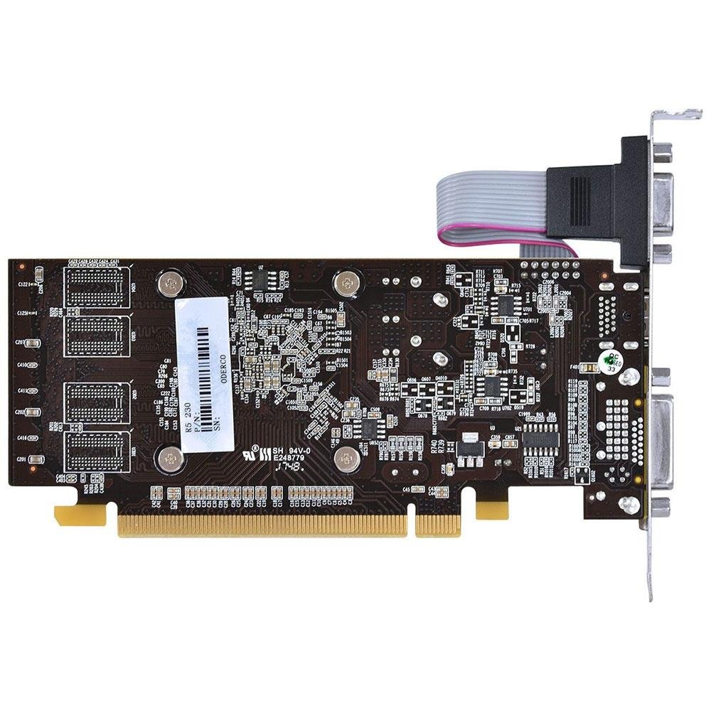 Imagem 4 de 7 do produto Placa de Vídeo VGA PCYes AMD Radeon R5 230 1GB 64 Bits DDR3 - PTYT230R56401D3