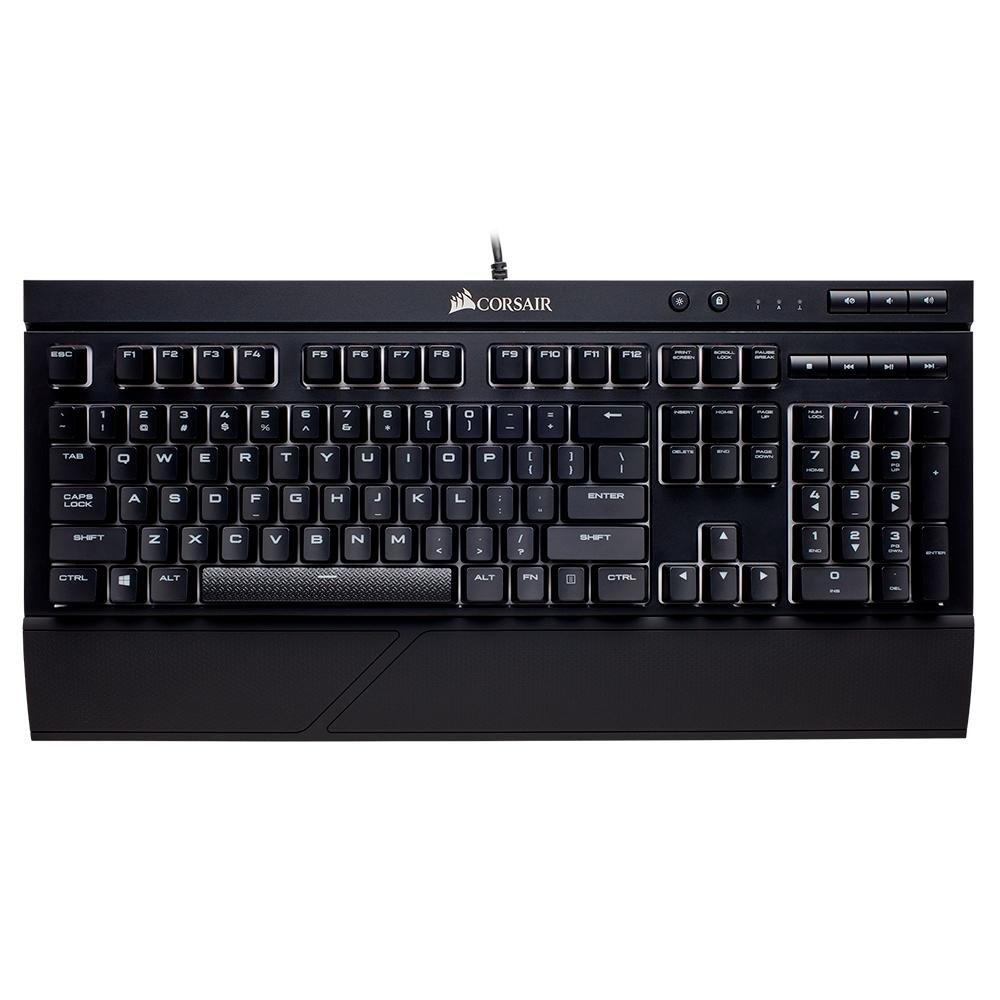 Teclado Mecânico Gamer Corsair K68, RGB, Switch Cherry MX Red, US