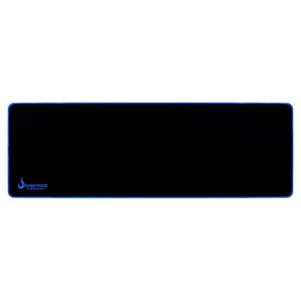 Imagem 2 de 5 do produto Mousepad Gamer Rise Mode Speed, Estendido (900x300mm) Costura Azul - RG-MP-06-ZB