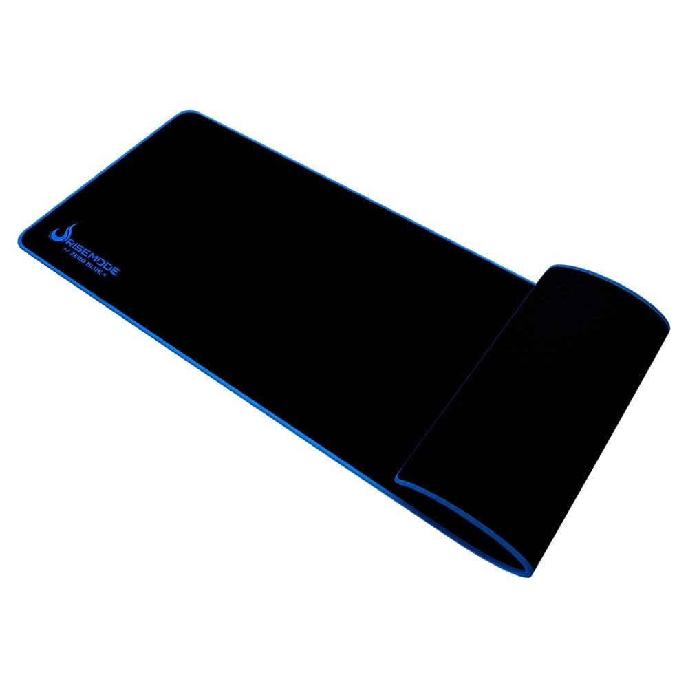 Imagem 4 de 5 do produto Mousepad Gamer Rise Mode Speed, Estendido (900x300mm) Costura Azul - RG-MP-06-ZB
