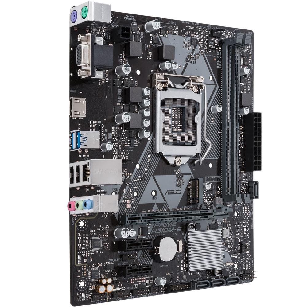 ASUS H310M-A + CPU i3 ＋ メモリ8GB Placa Mãe Asus Prime H310M-E/BR, Intel LGA 1151, mATX, DDR4 | KaBuM!