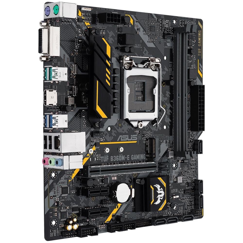 Imagem 4 de 8 do produto Placa-Mãe ASUS p/ Intel LGA 1151 mATX TUF B360M-E GAMING, DDR4