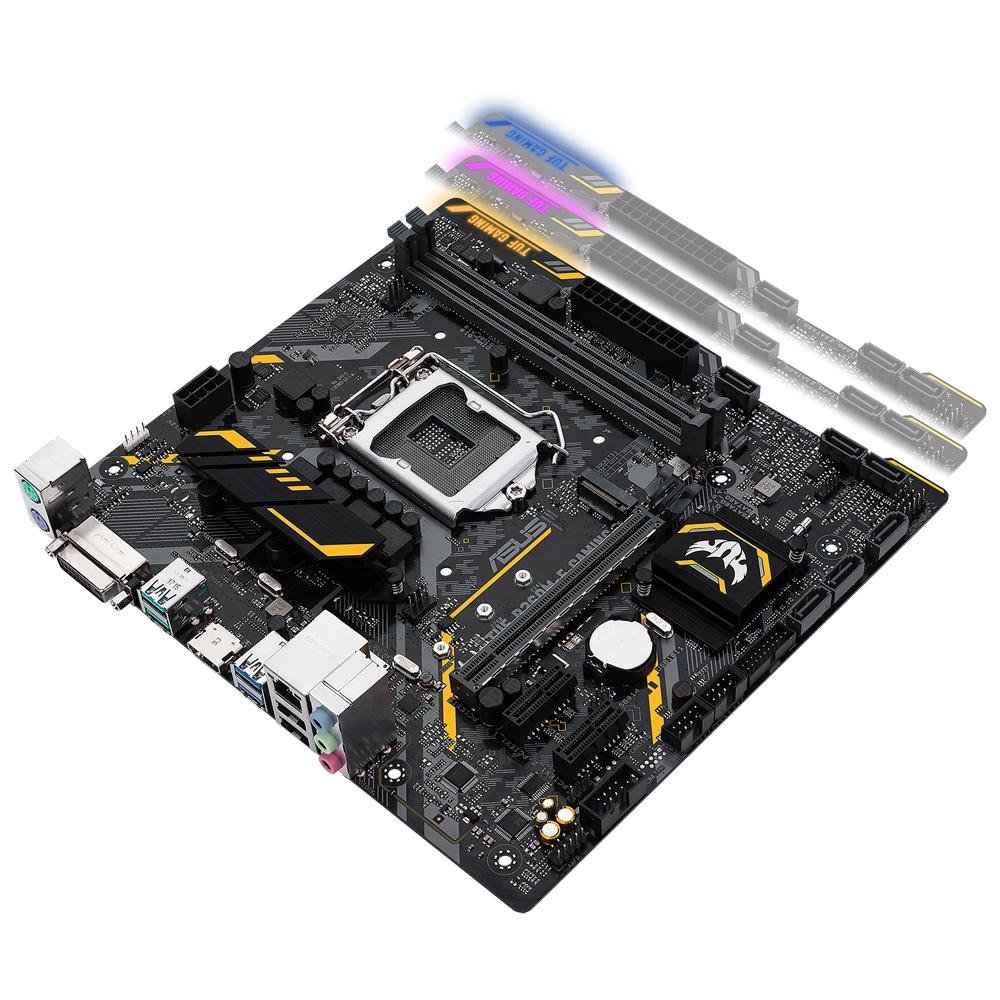 Imagem 6 de 8 do produto Placa-Mãe ASUS p/ Intel LGA 1151 mATX TUF B360M-E GAMING, DDR4