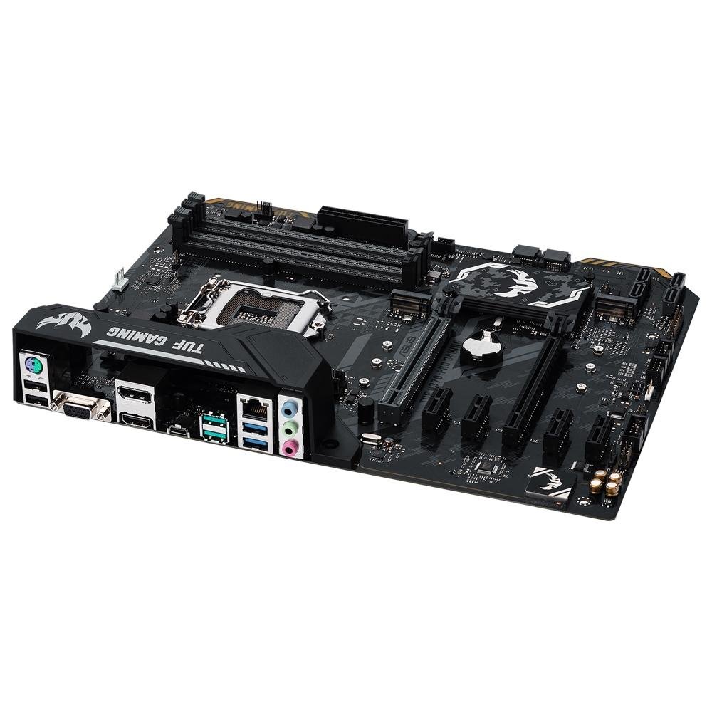 Placa-Mãe Asus TUF H370-Pro Gaming, Intel LGA 1151, ATX, DDR4 Placa-Mãe Asus TUF H370-Pro Gaming, Intel LGA 1151, ATX, DDR4