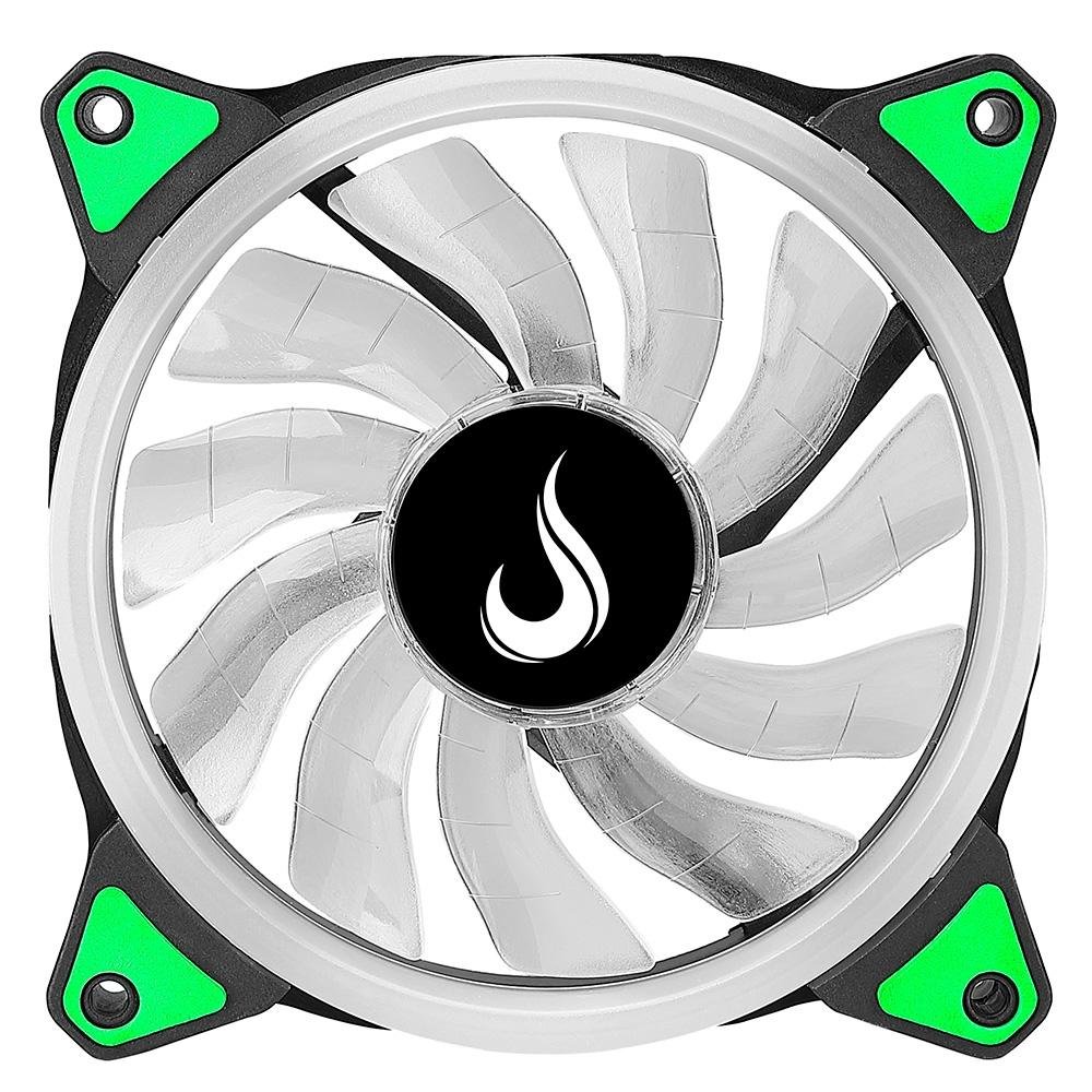 Ventoinha Rise Mode Galaxy Led, 120mm, Verde - RM-FN-01-BG 13