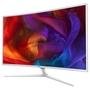 Monitor AOC LED 40´ Widescreen Curvo, Full HD, HDMI/VGA/DVI, Som Integrado, Altura Ajustável, Branco - C4008VH8
