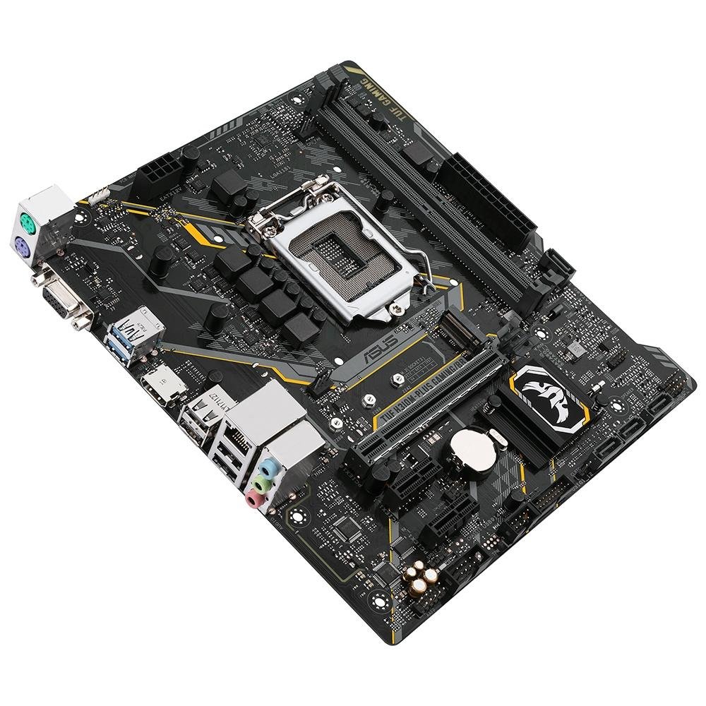 Placa-Mãe ASUS TUF Gaming H310M-Plus/BR, Intel LGA 1151, mATX, DDR4, Preto - TUF H310M-Plus Gaming/BR Placa-Mãe ASUS TUF Gaming H310M-Plus/BR, Intel LGA 1151, mATX, DDR4, Preto - TUF H310M-Plus Gaming/BR